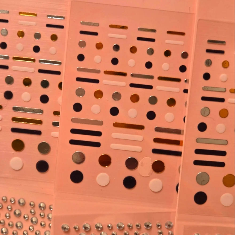 🪷5/$25! Ulta Beauty YOU'RE A GEM Nail Face Decals and Gems Set NIP